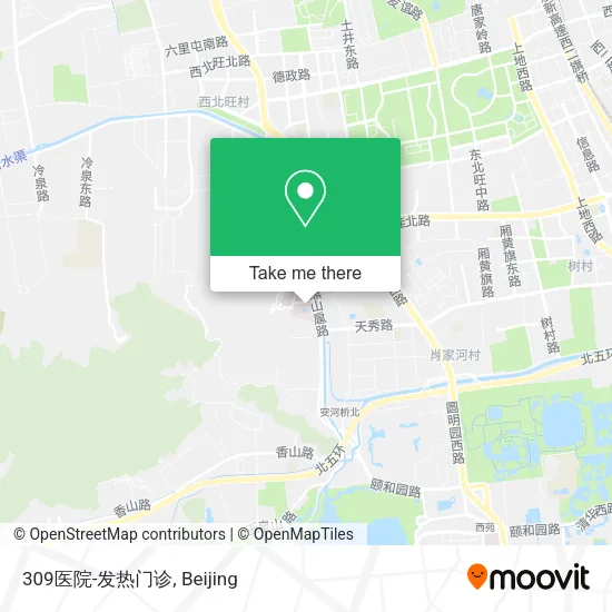 309医院-发热门诊 map