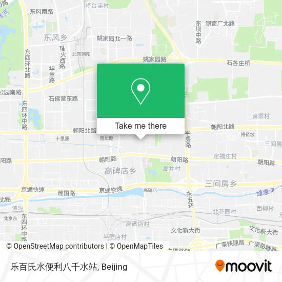 乐百氏水便利八千水站 map