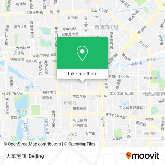 大華煎餅 map