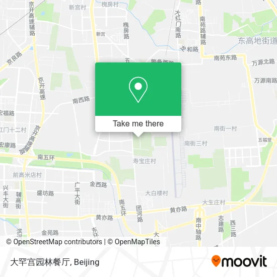 大罕宫园林餐厅 map