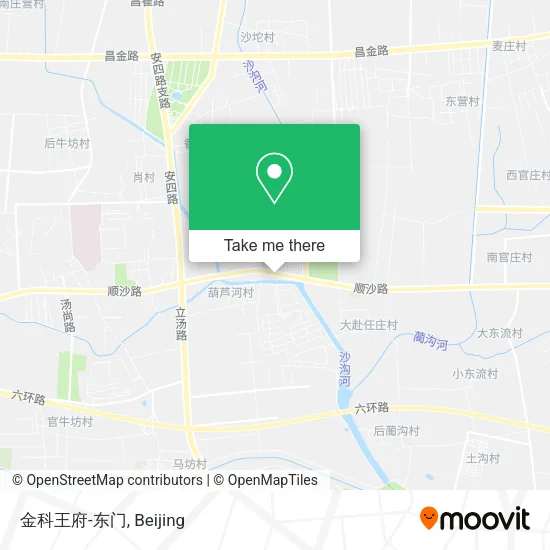 金科王府-东门 map