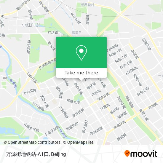 万源街地铁站-A1口 map