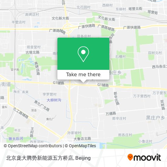北京庞大腾势新能源五方桥店 map