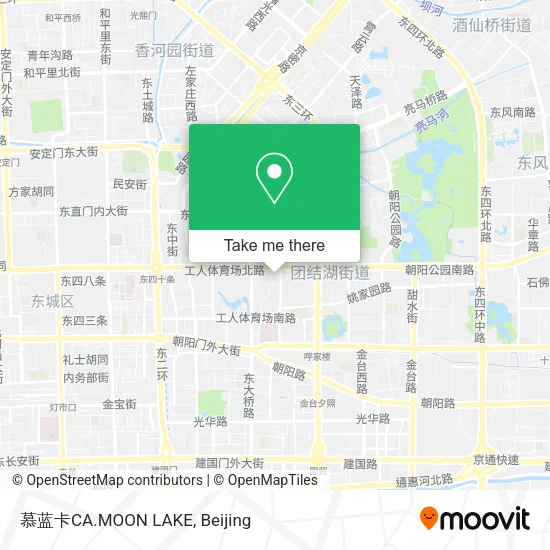 慕蓝卡CA.MOON LAKE map