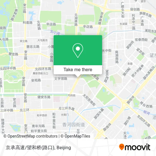 京承高速/望和桥(路口) map