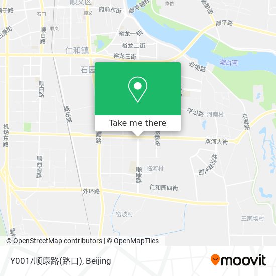 Y001/顺康路(路口) map