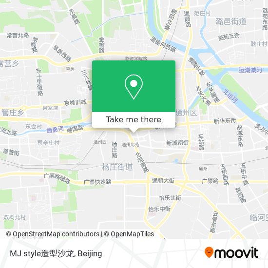 MJ style造型沙龙 map