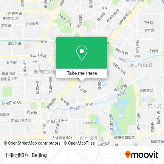 国际港B座 map