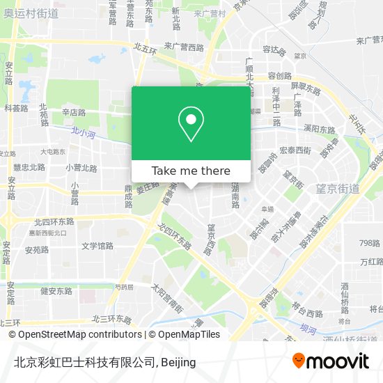 北京彩虹巴士科技有限公司 map