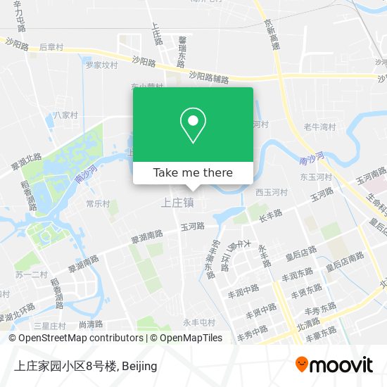上庄家园小区8号楼 map