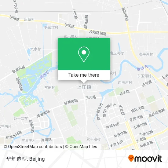 华辉造型 map