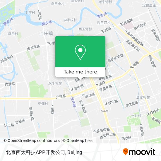 北京西太科技APP开发公司 map