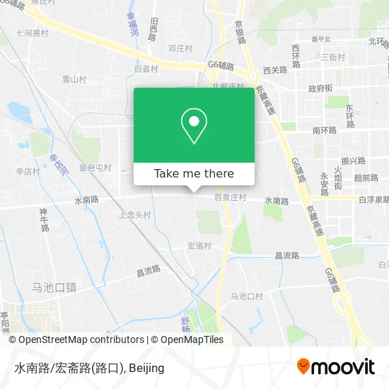 水南路/宏斋路(路口) map