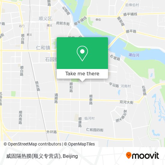 威固隔热膜(顺义专营店) map