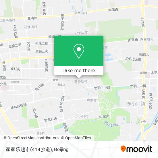 家家乐超市(414乡道) map