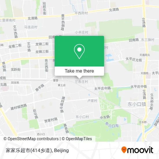 家家乐超市(414乡道) map