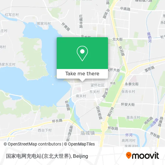 国家电网充电站(京北大世界) map