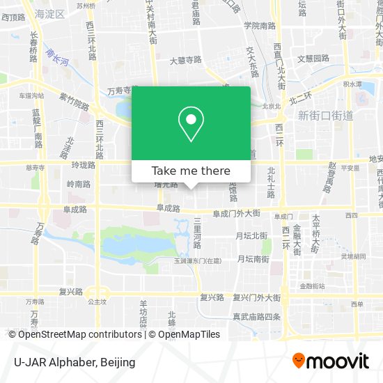 U-JAR Alphaber map