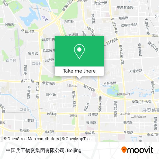 中国兵工物资集团有限公司 map