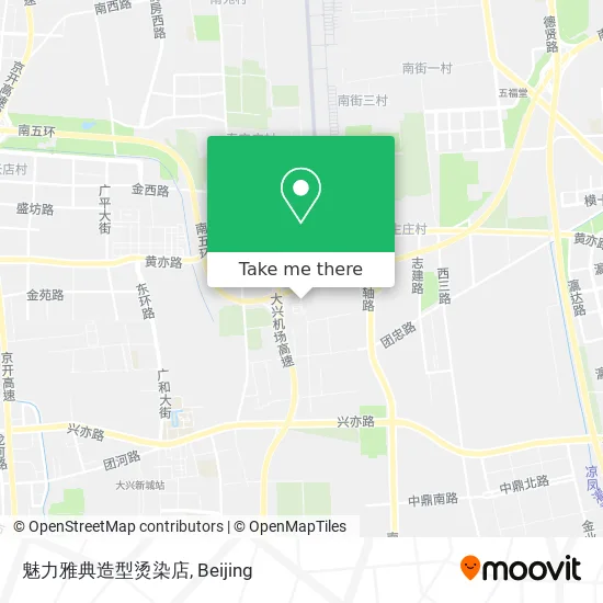 魅力雅典造型烫染店 map