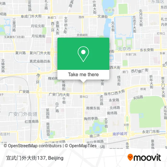宣武门外大街137 map