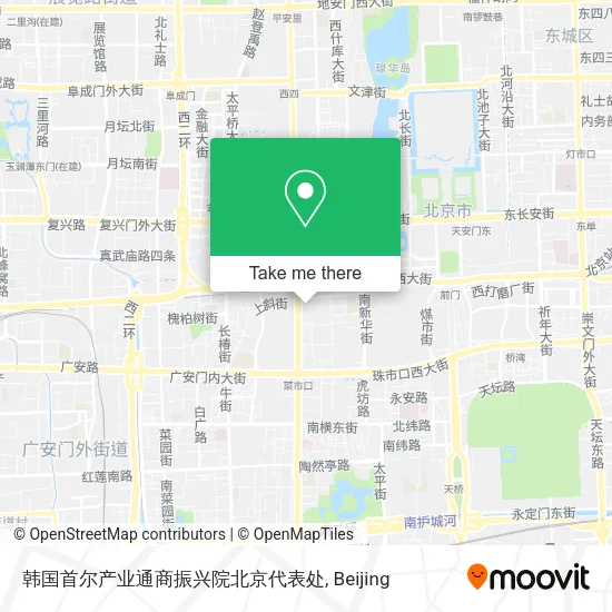 韩国首尔产业通商振兴院北京代表处 map