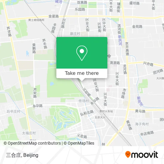 三合庄 map