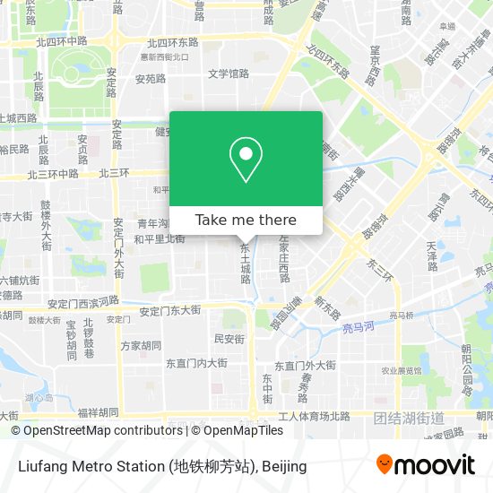 Liufang Metro Station (地铁柳芳站) map