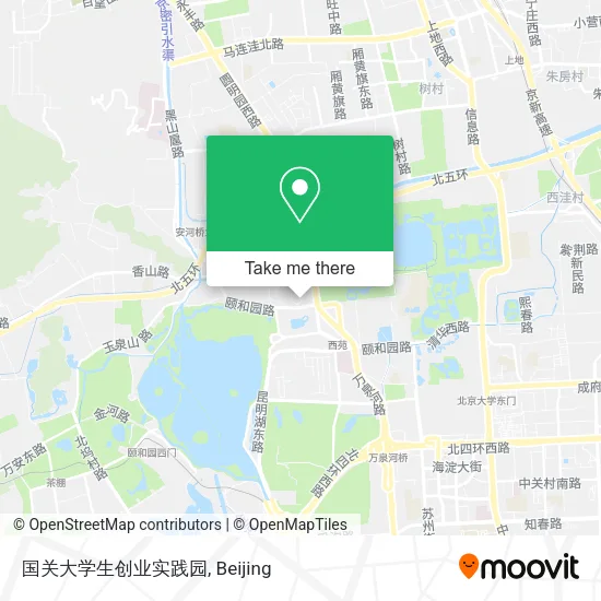 国关大学生创业实践园 map