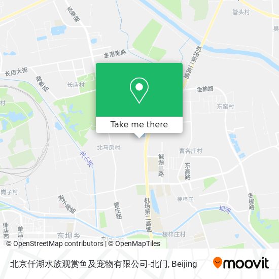 北京仟湖水族观赏鱼及宠物有限公司-北门 map
