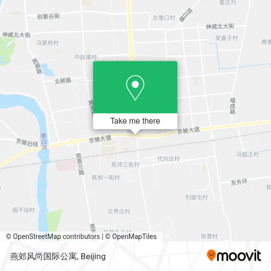 燕郊风尚国际公寓 map