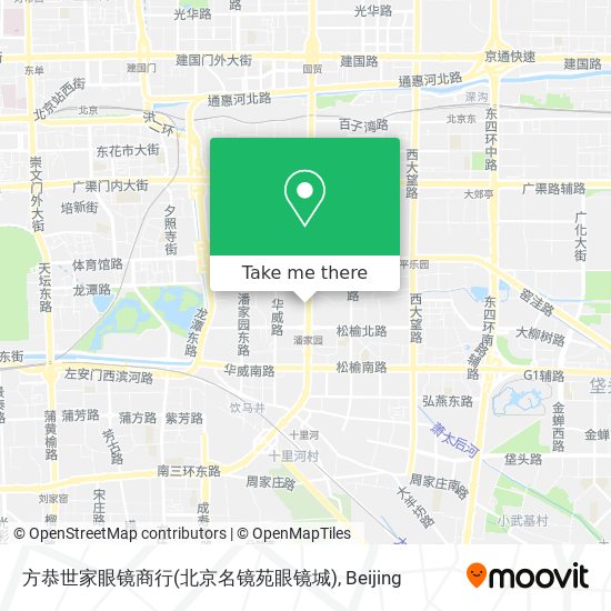 方恭世家眼镜商行(北京名镜苑眼镜城) map