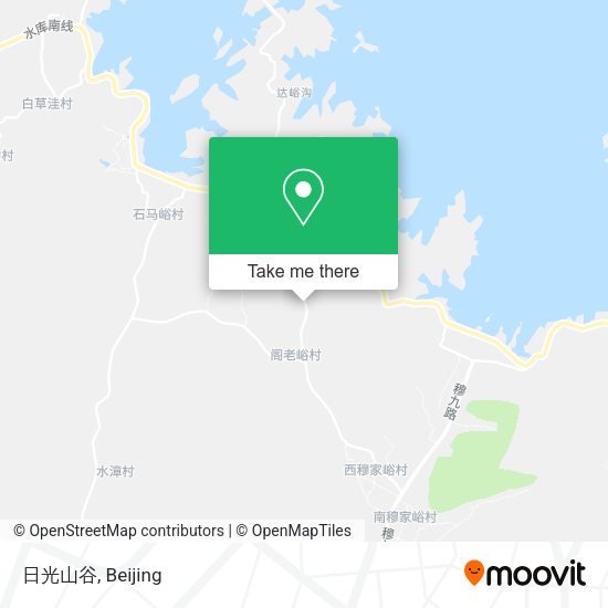日光山谷 map