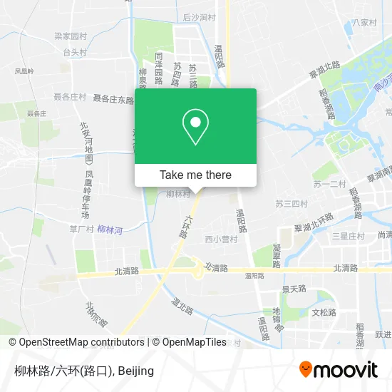 柳林路/六环(路口) map