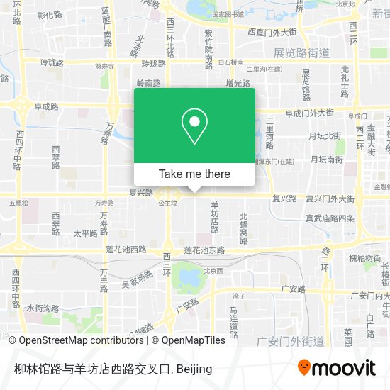 柳林馆路与羊坊店西路交叉口 map