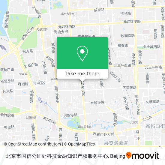 北京市国信公证处科技金融知识产权服务中心 map