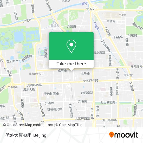 优盛大厦-B座 map
