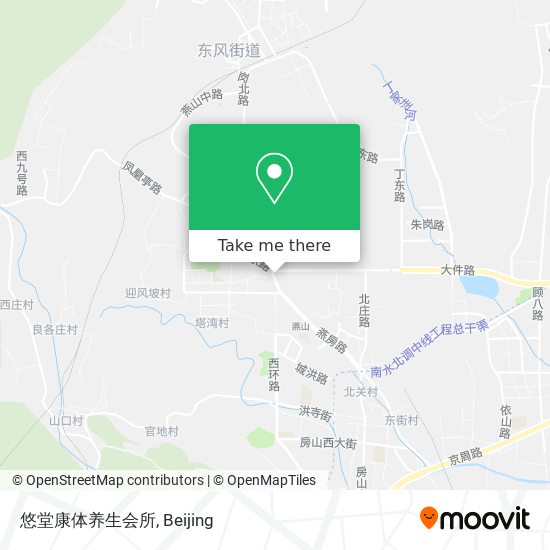 悠堂康体养生会所 map
