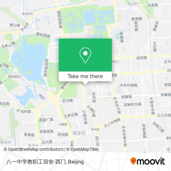 八一中学教职工宿舍-西门 map