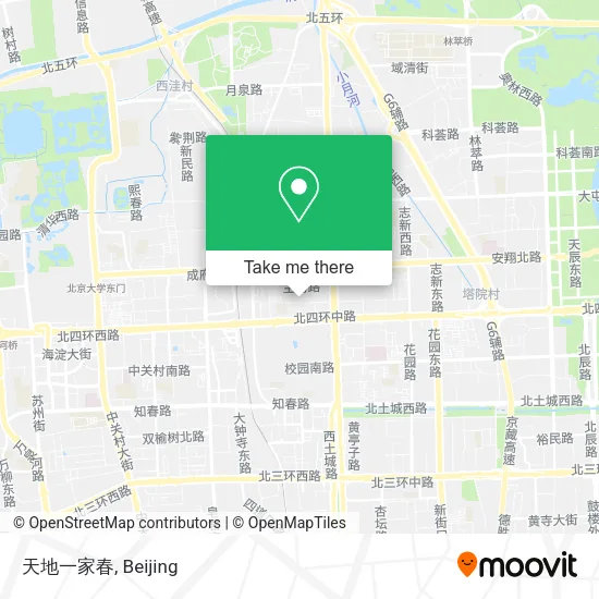 天地一家春 map