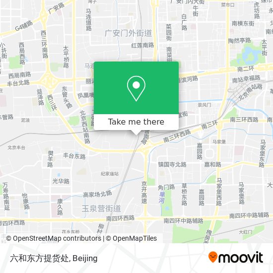 六和东方提货处 map