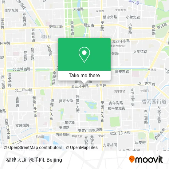 福建大厦-洗手间 map