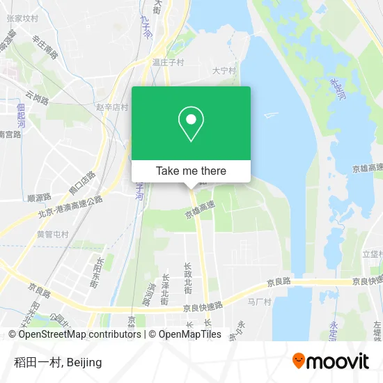 稻田一村 map