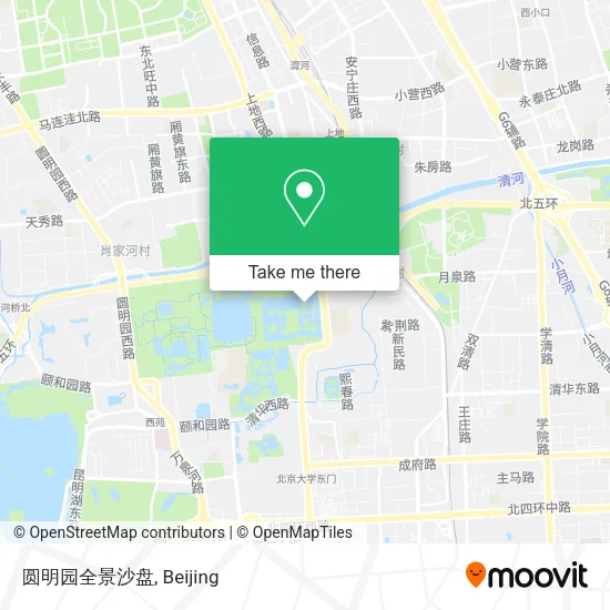 圆明园全景沙盘 map
