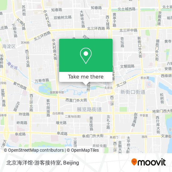 北京海洋馆-游客接待室 map