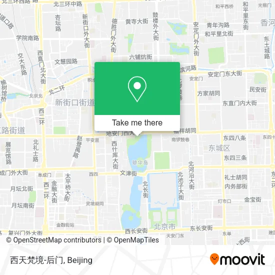 西天梵境-后门 map