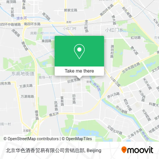北京华色酒香贸易有限公司营销总部 map