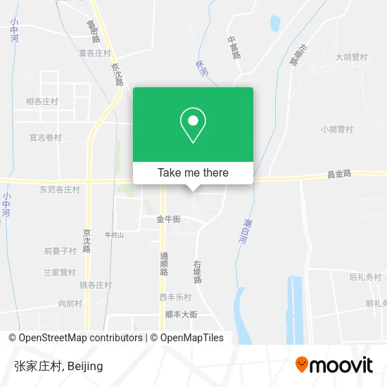 张家庄村 map