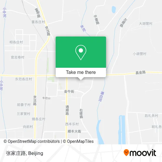 张家庄路 map