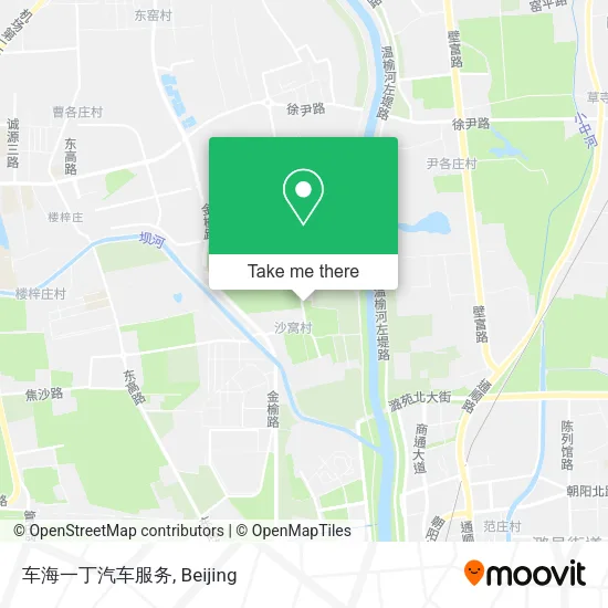 车海一丁汽车服务 map